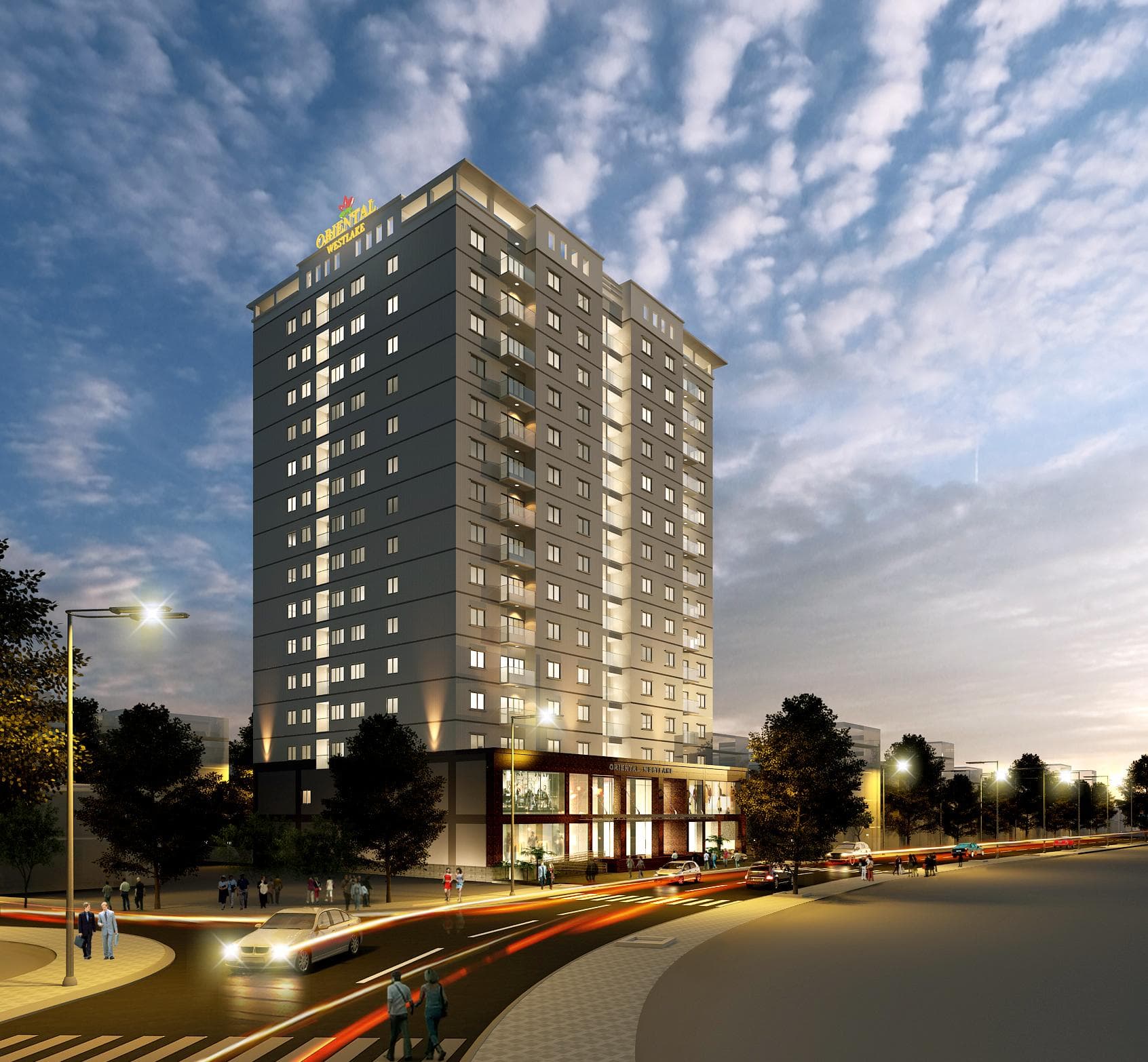 Ảnh minh hoạ dự án Oriental Westlake